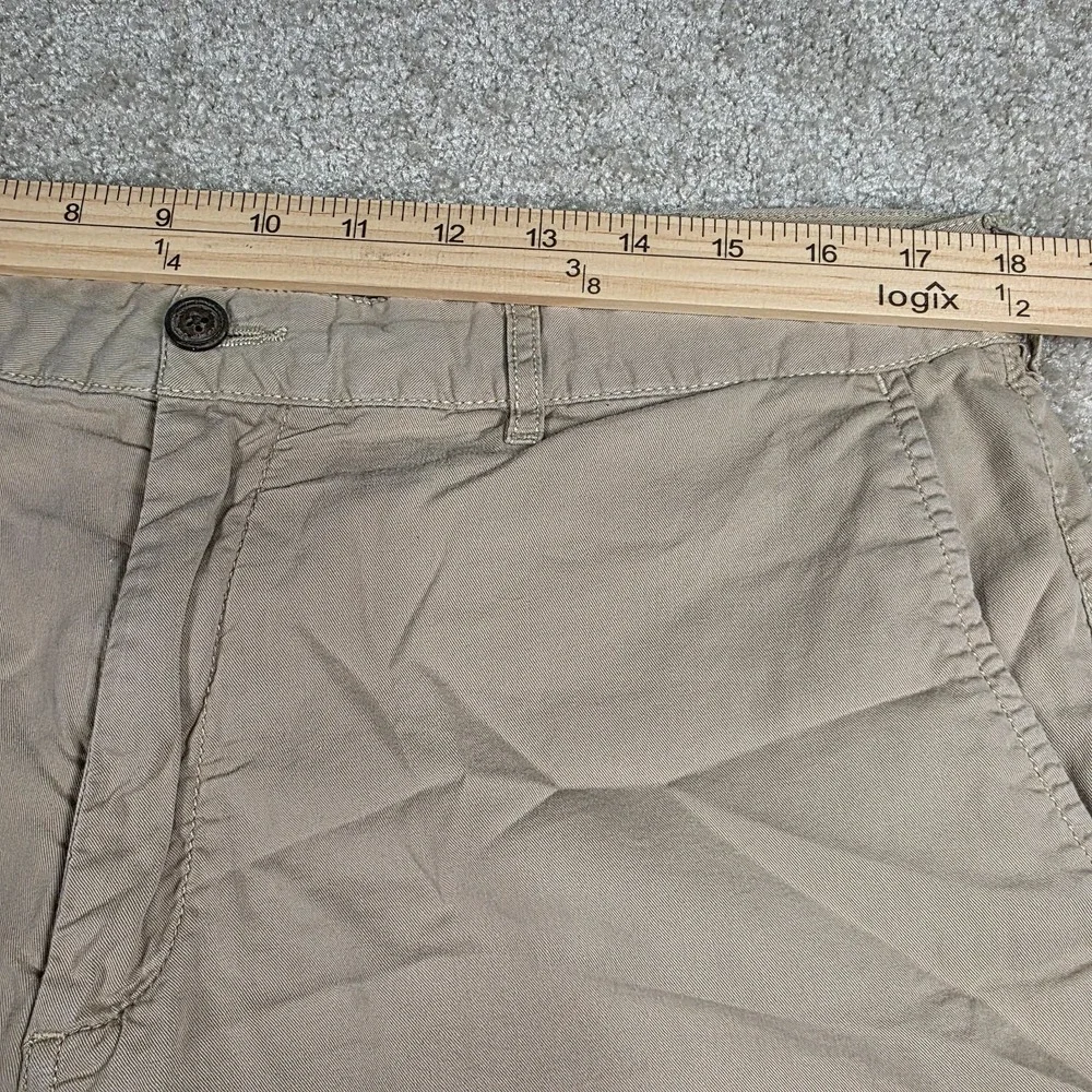 Faherty Chino Shorts‎ Men 36 Khaki Tan Stretch Casual Outdoor Active Vacation